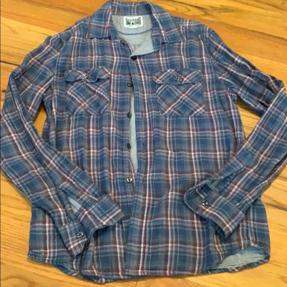 Converse button up